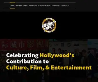 Hollywoodtribute.com Screenshot