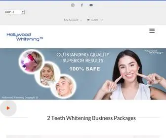 Hollywoodwhitening.com(Teeth Whitening training) Screenshot