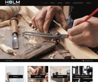 Holm-AS.dk(Tømrer Ballerup) Screenshot