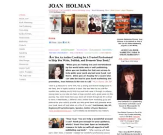 Holman.com(Joan Holman) Screenshot