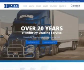 Holmantransport.com(Holmantransport) Screenshot