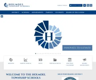 Holmdelschools.org(Holmdel Township School District) Screenshot