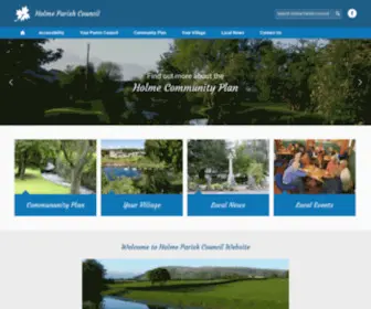 Holme-Westmorland-PC.gov.uk(Holme Parish Council) Screenshot