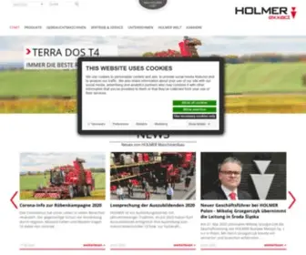 Holmer-Maschinenbau.com( Startseite ) Screenshot