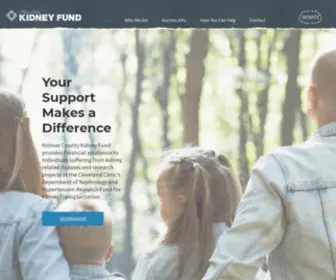 Holmescountykidneyfund.org(The Holmes County Kidney Fund) Screenshot