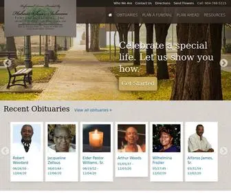 Holmesgloversolomon.com(Holmes-Glover-Solomon Funeral Directors Inc) Screenshot