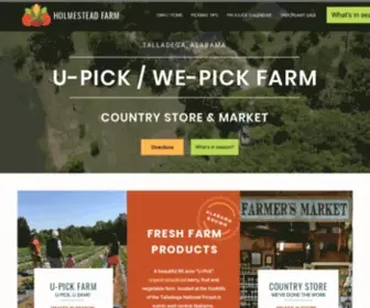 Holmesteadfarm.com(Holmestead Farm) Screenshot