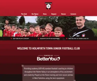 HolmfirthtownjFC.co.uk(HTJFC Home) Screenshot