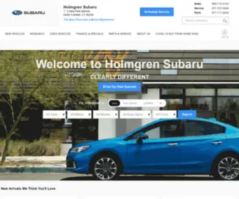 HolmGrensubaru.com(Holmgren Subaru) Screenshot