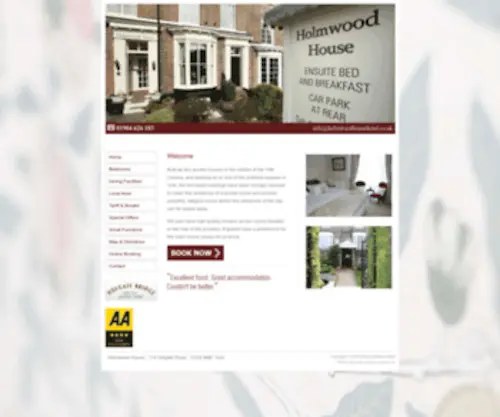Holmwoodhousehotel.co.uk(Holmwood House Hotel) Screenshot