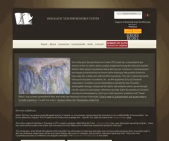 Holocaust-TRC.org(Resources about the Holocaust) Screenshot