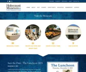 Holocaustmuseumswfl.org(The Holocaust Museum & Education Center of SWFL's mission) Screenshot