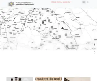 Holocausttransilvania.ro(Muzeul Virtual al Holocaustului din Nordul Transilvaniei) Screenshot