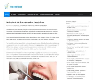Holodent.fr(Guide des soins dentaires) Screenshot