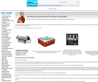 Holofactory.com(Worldwide wholesaler of swimming pool supplies) Screenshot