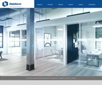 Holoform.com(Reliability Through Innovation) Screenshot