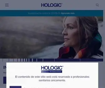 Hologic.es(Home) Screenshot