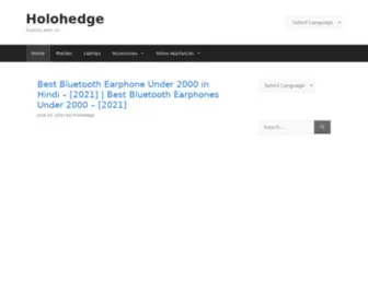 Holohedge.com(Explore with us) Screenshot