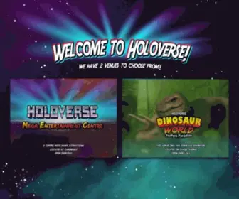 Holoverse.com.au(Family Entertainment Centre for all ages. Bring your family and friends) Screenshot