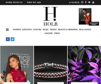 Holrmagazine.com(HOLR Magazine) Screenshot