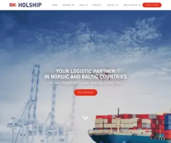 Holship.com(Home) Screenshot