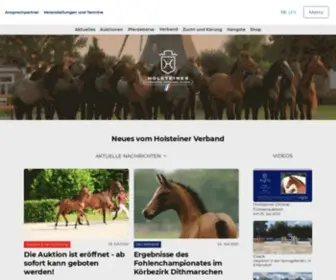 Holsteiner-Verband.de(Home) Screenshot