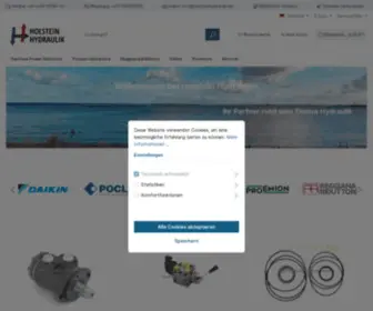 Holsteinhydraulik.com(Holstein Hydraulik GmbH) Screenshot