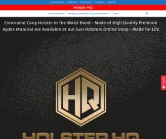 Holsterhq.com(Holster HQ) Screenshot