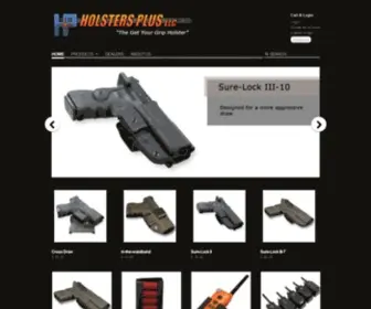 Holstersplus.com(Create an Ecommerce Website and Sell Online) Screenshot