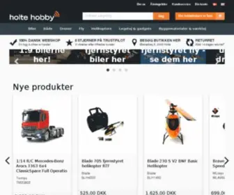 Holte-Modelhobby.dk(Modelbåde) Screenshot