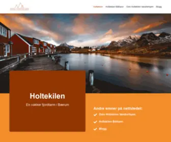 Holtekilen.no(En vakker fjordtarm i Bærum) Screenshot