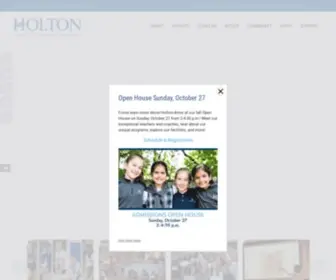 Holton-ARMS.edu(Independent College) Screenshot