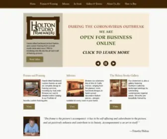 Holtonframes.com(Holton Studio Frame) Screenshot