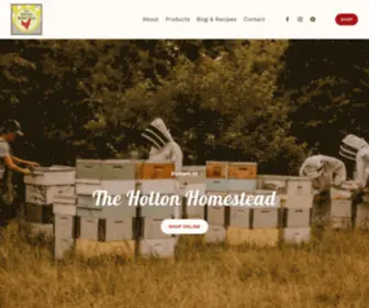 Holtonhomestead.com(Holton Homestead) Screenshot