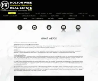 Holtonwisepropertygroup.com(Our expert staff) Screenshot