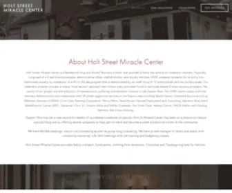 Holtstreetmiraclecenter.org(Holt Street Miracle Center) Screenshot