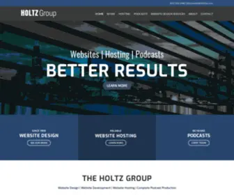 Holtzgrp.com(Website Design) Screenshot