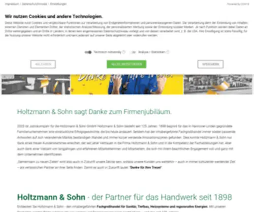 Holtzmann.net(Entdecken Sie Holtzmann & Sohn) Screenshot