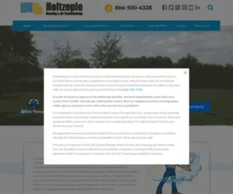 Holtzople.com(Heating & Air Conditioning) Screenshot