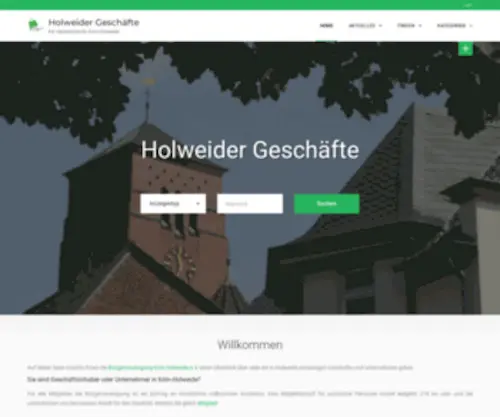 Holweider-Geschaefte.de(WordPress) Screenshot