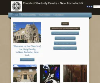 Holy-Family-Church.com(Holy Family Church) Screenshot