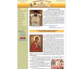 Holy-Transfiguration.org(Transfiguration of Our Lord Russian Orthodox Church in Baltimore) Screenshot