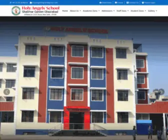 Holyangelshgrdn.org(Holy Angels' School Shalimar Garden) Screenshot