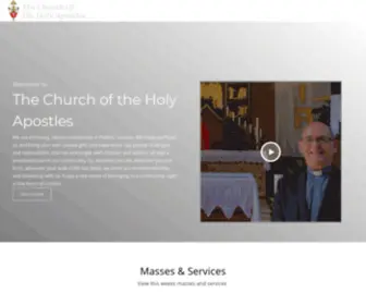 Holyapostlespimlico.org(Website of the Church of the Holy Apostles) Screenshot