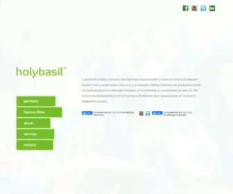 Holybasil.in(Holy basil productions) Screenshot