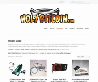 Holybitcoin.com(Holybitcoin) Screenshot