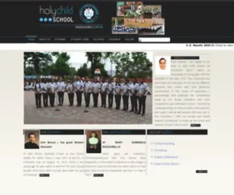 Holychildguwahati.org(Holy Child School) Screenshot