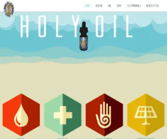 Holychristoil.com(Holy Cannabis Oil) Screenshot