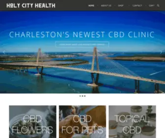 Holycityhealth.net(Charleston's #1 Source for CBD) Screenshot