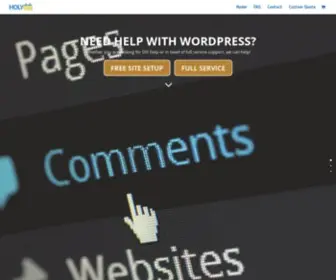 Holycitywebdesign.com(Just another WordPress site) Screenshot